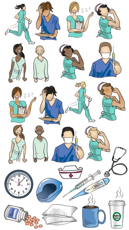 Nurse and Medical Stickers