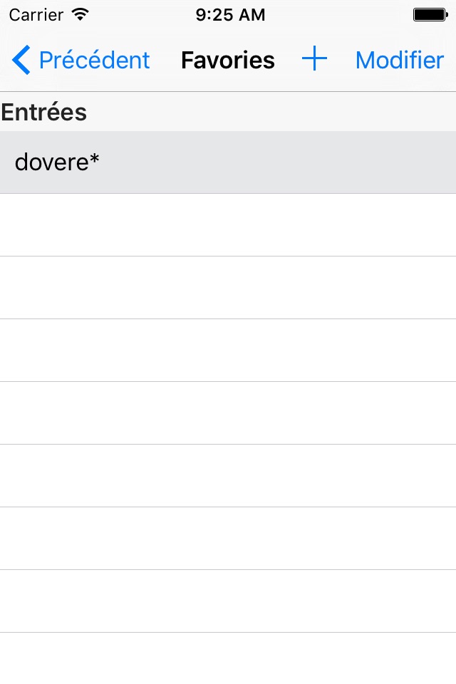 Lingea Italian-French Advanced Dictionary screenshot 4
