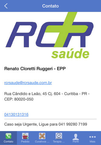 RCR Saude Curativos screenshot 2