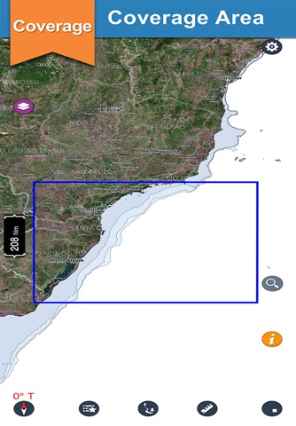 Urugua - Sao Paulo GPS Charts screenshot 2