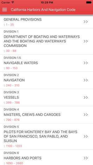 California Harbors and Navigation Code