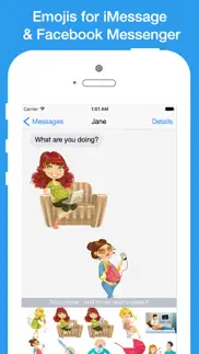 mom emoji: keyboard sticker for facebook messenger iphone screenshot 1