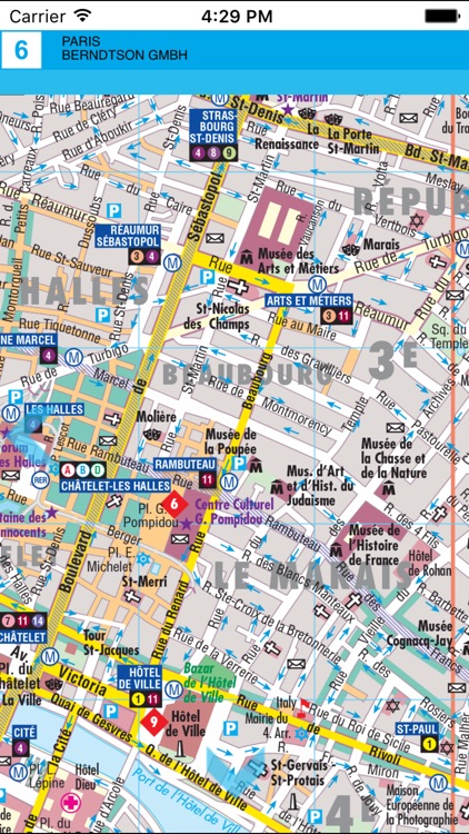 Paris. City map screenshot-2