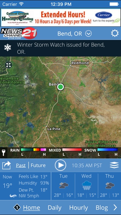 KTVZ NewsChannel 21 Local Alert Weather App