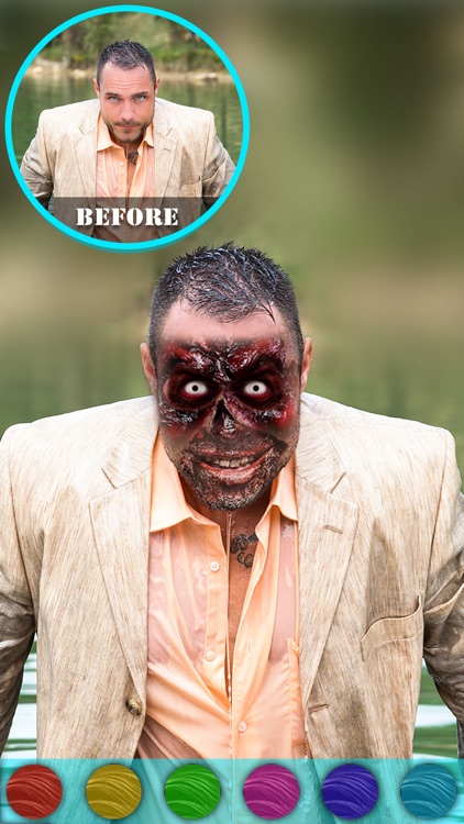Zombie Photo Editor - Scary Face Pic Maker screenshot-3