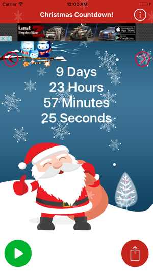 Christmas Countdown Cool 2018