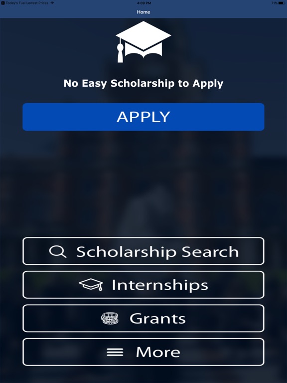 No Essay Scholarship Search Push To Apply App Price Drops Screenshot For No Essay Scholarship Search Push To Apply Healthy Food Essays also What Is Thesis Statement In Essay Help In Assignment Writing