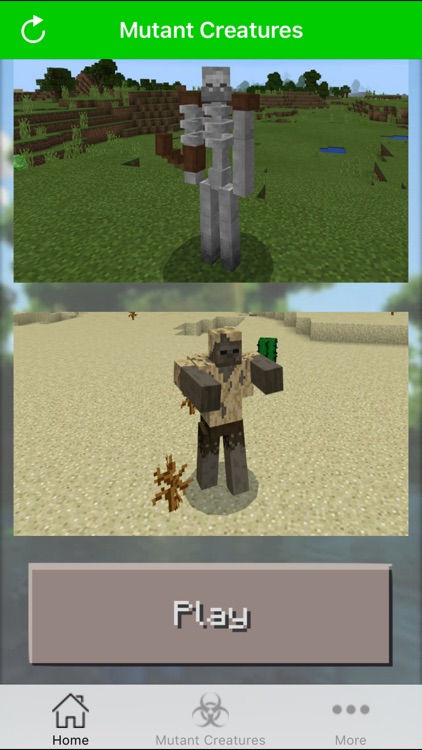 MUTANT CREATURES FOR MINECRAFT POCKET EDITION