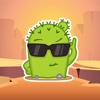Cool Cactus Emotions Stickers Pack for iMessage