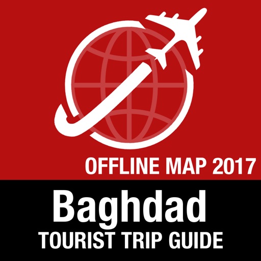 Baghdad Tourist Guide + Offline Map icon