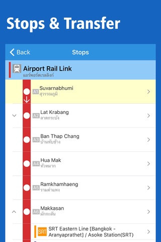 Thailand Rail Map - Bangkok & All Thailand screenshot 4