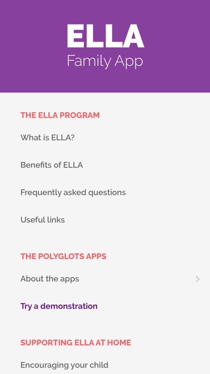 ELLA Family App (Italian)