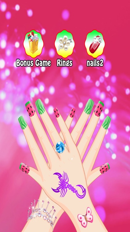 Princess Nail Spa Salon Beauty Fashion Girls Games