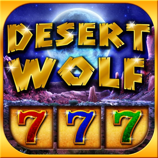 Desert Wolf Slots - Free Casino Slot Machine Icon