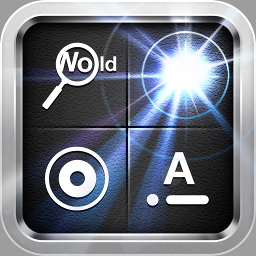 Flashlight, Strobe, Morse Code, Lighted Magnifier