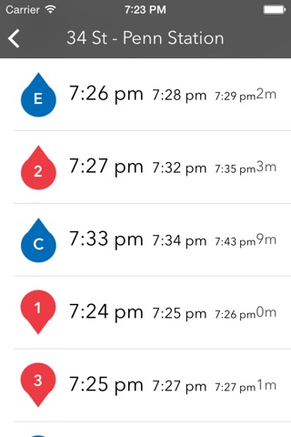 SUBWAY:NYC - Map + Train Times screenshot 2