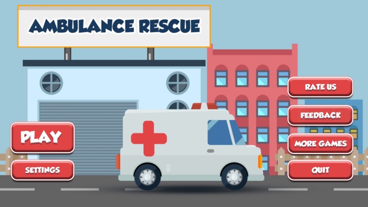 Ambulance Rescue City 3D: Emergency Driving Doctor