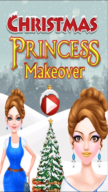 Christmas Princess MakeOverForKids