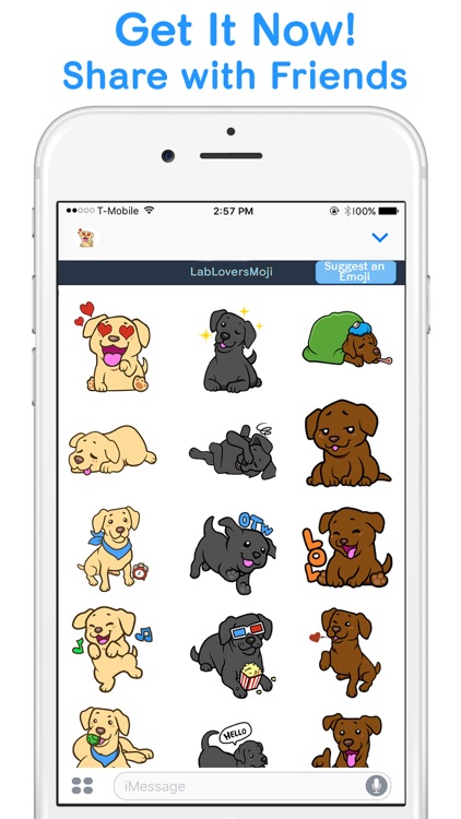LabLoversMoji - Labrador Retriever Emoji Stickers screenshot-4