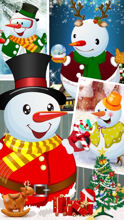 Christmas Snowman Party - Free fashion games