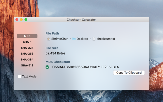 Checksum Calculator(圖2)-速報App