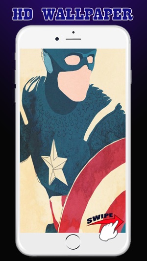 Superhero Hd Wallpapers For Captain America Free On The App Store