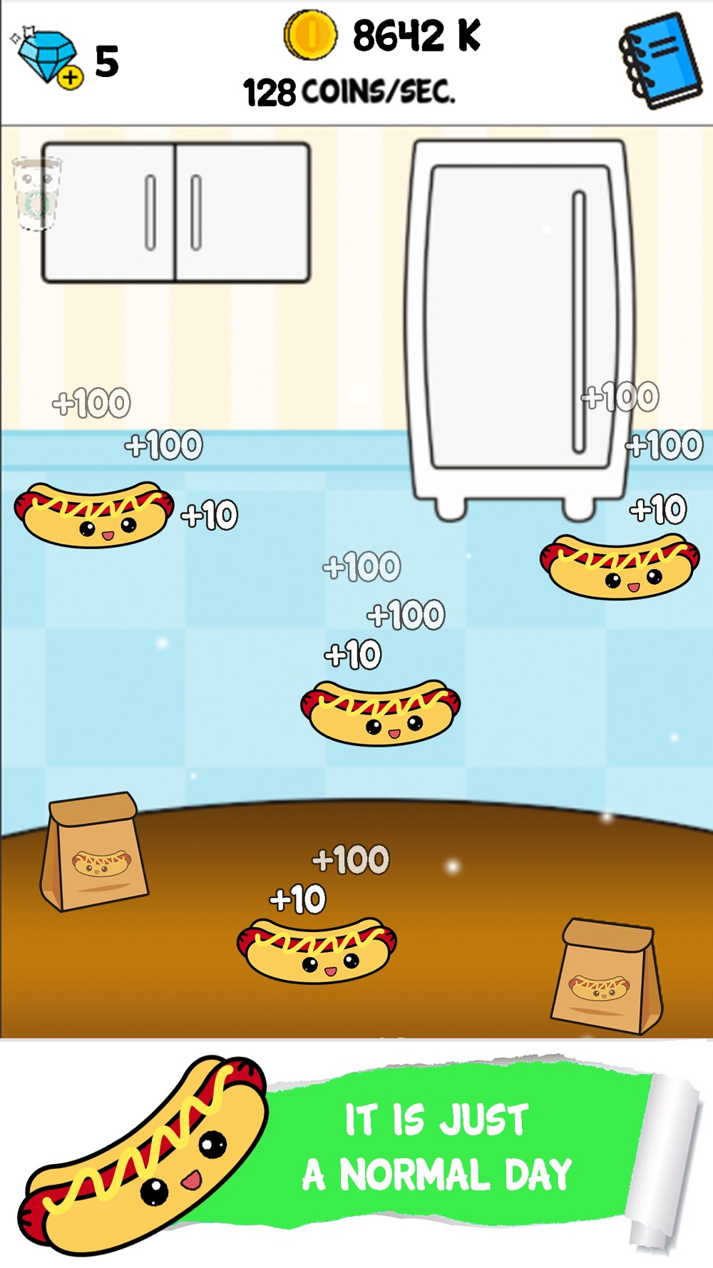 Hotdog Evolution - Food Clicker Kawaii Game hack tool