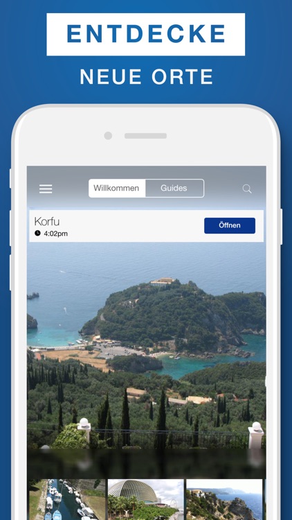 Korfu Reiseführer & Offline-Karte