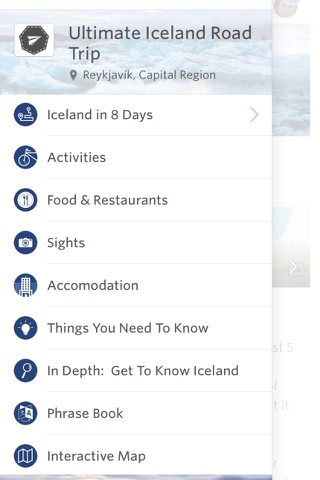 Iceland Road Trip with Map screenshot 3