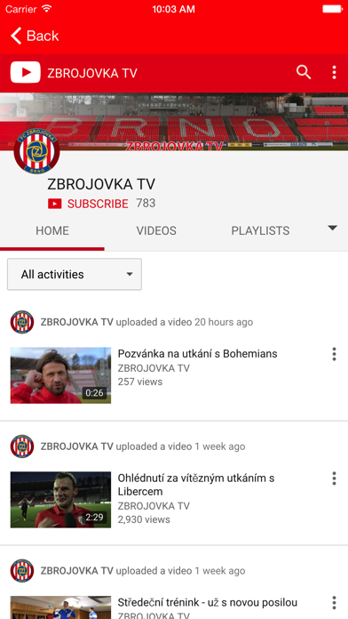 FC Zbrojovka Brno screenshot 3