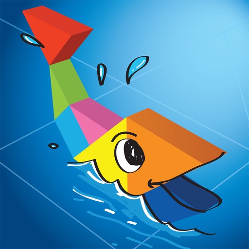 Kids Learning Puzzles: Sea Animals, Tangram Tiles