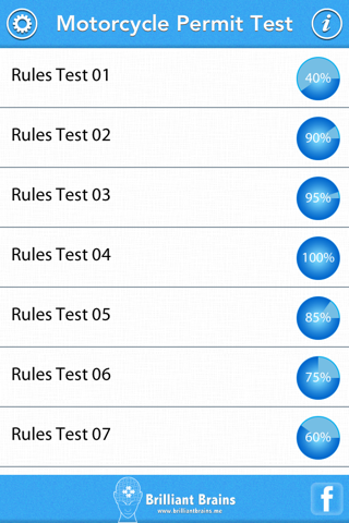 Motorcycle Permit Test Lite - náhled