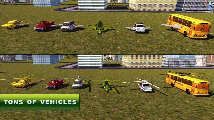 Robot Flying Bike: Motorbike Stunt Pilot screenshot-4