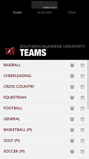 Southern Nazarene University Crimson Storm(圖2)-速報App