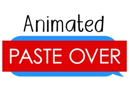 Paste over your text bubbles with these animated stickers