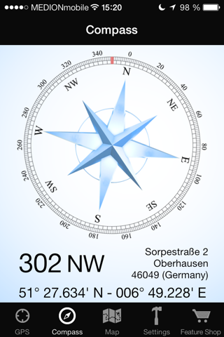 GPS & Maps: Track Coordinates, Compass + Waypoints - náhled