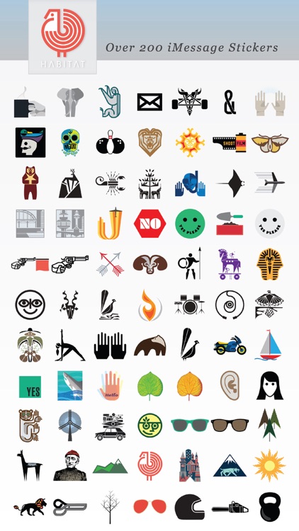 Habitat Stickers