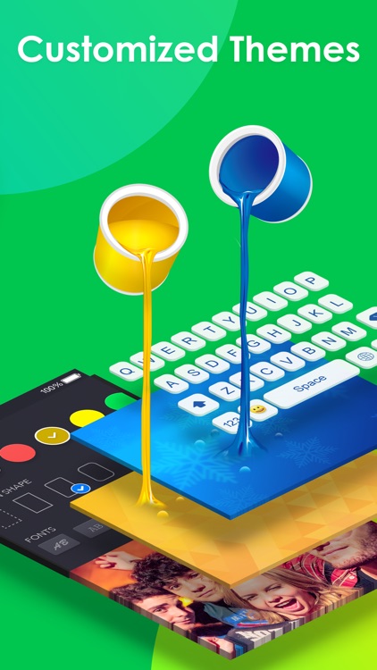 RainbowKey - Color keyboard themes, fonts & GIF