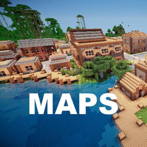 Best Maps for Minecraft PE - One Touch Install iOS App