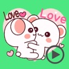 Cutie Bear Love Animated