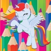Best Kids Cartoons Photo Coloring Book for Pony