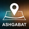 Ashgabat, Turkmenistan, Offline Auto GPS
