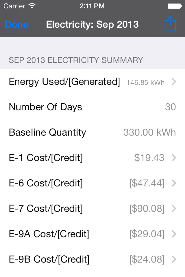 My PG&E Toolkit screenshot 2