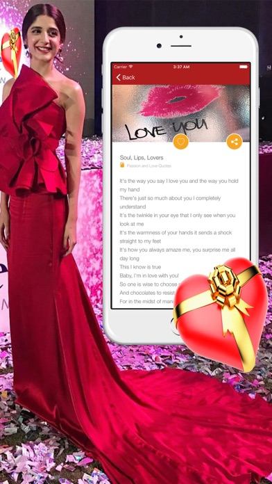 How to cancel & delete Valentines Day Love Quotes Wishes Poems & Messages from iphone & ipad 2
