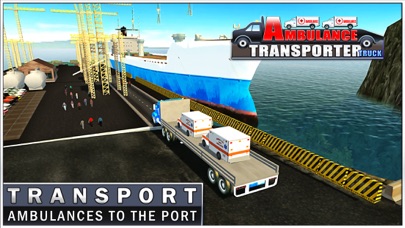 How to cancel & delete Ambulance Transporter Truck & Lorry Driving Sim from iphone & ipad 2