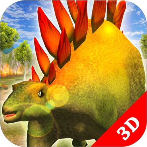 Стегозавр имитатор Игра : Динозавр выживания 3D