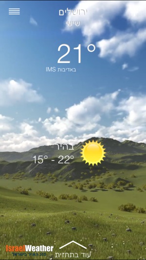 Weather in Israel