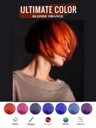 Imágen 4 Mejor App de cambiador de Color de pelo-cabello co iphone