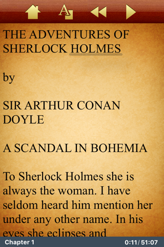 AudioBookPlus: The Adventures of Sherlock Holmes screenshot 2