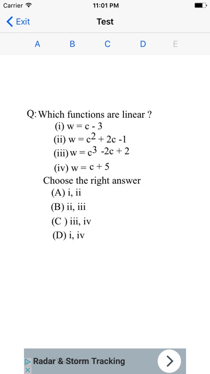 Algebra 1 - Linear Functions
